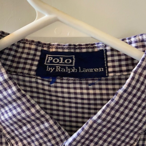 Long sleeve button up polo shirt - Picture 3 of 4